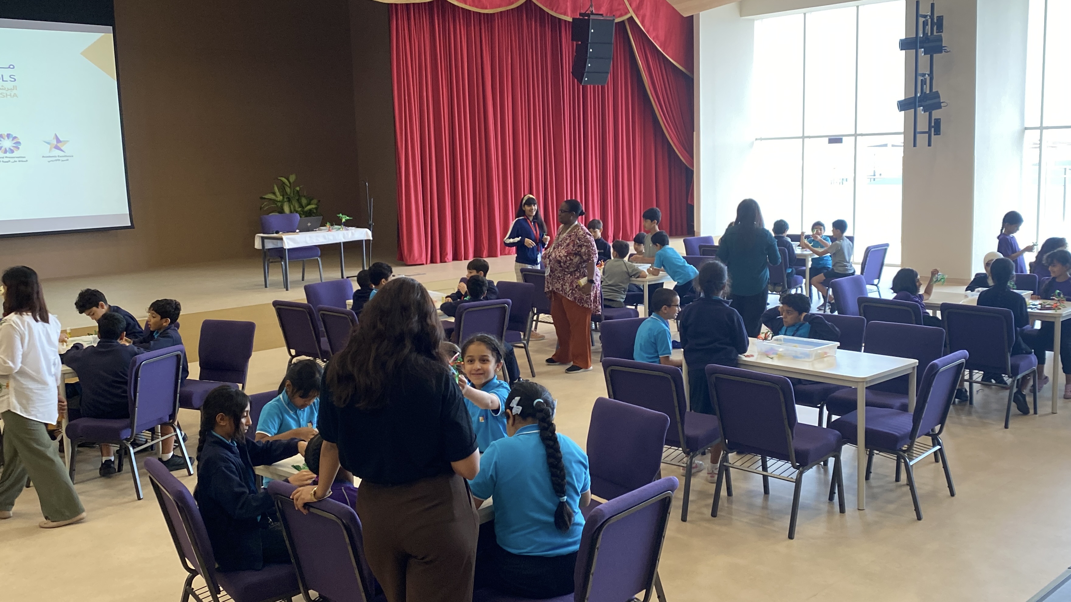 Students Engaged in Activity